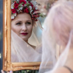 Květinová čelenka Čelenka pro družičku Čelenka pro nevěstu