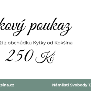 Dárkový poukaz 250