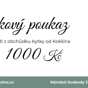 Dárkový poukaz 1000