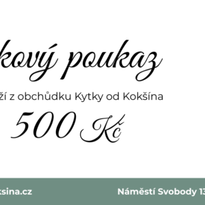 Dárkový poukaz 500