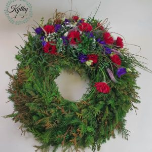 Smuteční věnec 75 cm